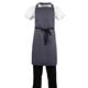 Whites Polycotton Bib Apron Charcoal