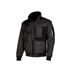U Power Mate Bomber Jacket Carbon Black 2XL