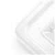 Vogue Polycarbonate 1/6 Gastronorm Lid Clear