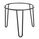 Olympia Non-Slip Riser Round Black Wire 210x180mm