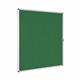 Bi-Office Enclore Display Case; Green Felt Surface; Lockable Acrylic Door; Aluminium Frame; 1160x1288mm - 20x A4