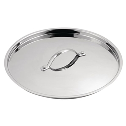 Vogue Stainless Steel & Aluminium Tri-Wall Stew Pan Lid 28cm