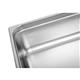 Matfer Bourgeat Stainless Steel 1/1 Gastronorm Tray 150mm