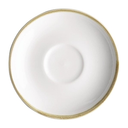 Olympia Kiln 340ml Cup Saucer Chalk 160mm (6 Pack)