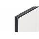Bi-Office Non-Magnetic Whiteboard; 90x60cm; Dry-Wipe Surface; Black MDF Frame