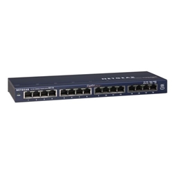 Netgear GS116 16 Port Gigabit Ethernet L2 Desktop Unmanaged Switch