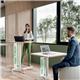Leitz Ergo Pneumatic Small Sit Standing Desk