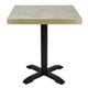 Bolero Pre-Drilled Table Top Chevron Design 700mm
