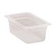 Cambro Polypropylene 1/4 Gastronorm Food Tray 100mm