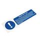 Vogue Deep Fat Fryer Safety Sign