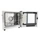 Buffalo Freestanding Smart Touchscreen Combi Oven 7x GN 1/1 with Installation Kit & Extraction Hood