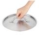Vogue Stainless Steel Saucepan Lid 24cm