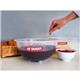 Araven Polypropylene Mixing Bowl Transparent 2.5Ltr