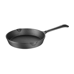 Vogue Round Cast Iron Skillet Pan 23cm