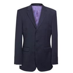 Brook Taverner Sophisticated Imola Classic Fit Single Breasted Jacket Navy 48 Short 5646A