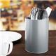 Olympia Galvanised Utensil Tin Grey