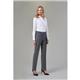 Brook Taverner Ladies Palena Long Sleeve Shirt White Size 8