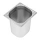 Vogue Heavy Duty Stainless Steel 1/6 Gastronorm Tray 200mm