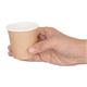 Fiesta Recyclable Espresso Cups Single Wall Kraft 114ml (50 Pack)