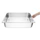 Vogue Stainless Steel 2/1 Gastronorm Tray 150mm