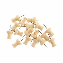 Wooden Push Pins 20