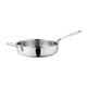 Vogue Stainless Steel & Aluminium Tri-Wall Sauté Pan 280mm