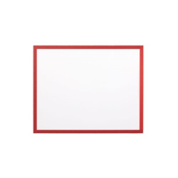 Bi-Office Adhesive Document Holder; Red; A3