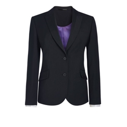 Brook Taverner Sophisticated Novara Ladies Tailored Fit Jacket Black UK 08 Regular 2222D