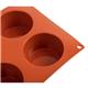 Pavoni Formaflex Silicone Muffin Mould 6 Cup