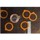 Kilner Spare Rubber Seals for Clip Top Jars 3Ltr (6 pack)