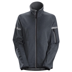 Snickers 8017 Allroundwork Womens 37.5 Fleece Jacket Steel Grey Xtra Small