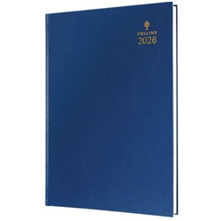 Collins 35 Desk Diary A5 Week to View 2026 Blue 35.60-26 - 823310