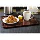 Cambro Capri Laminate Canteen Tray Mahogany 460mm
