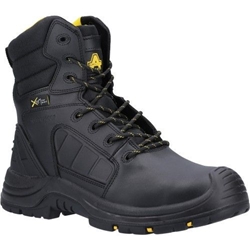 Amblers Safety AS350C Berwyn S3 WR HRP SRC High Leg Safety Boot Black [Size UK 8/ EU 42]