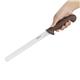 Hygiplas Slicer Serrated Brown 24.8cm