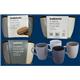 Sabichi Stoneware Grey Mugs Pack 4's