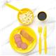 Olympia Kristallon Polypropylene Forks Yellow (12 pack)