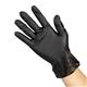 Hygiplas Vinyl Black Powder Free Glove L (100 Pack)