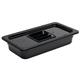 Vogue Polycarbonate 1/3 Gastronorm Container 65mm Black