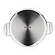 Vogue Stainless Steel & Aluminium Tri-Wall Stew Pan 280mm