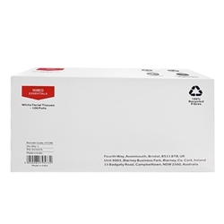 Nisbets Essentials White Facial Tissues - 100 Sheets (36 Pack)