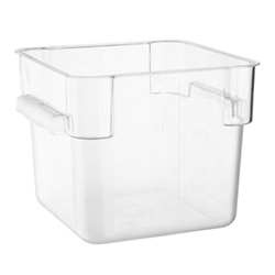 Hygiplas Polycarbonate Square Storage Container 5.5Ltr
