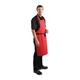 Whites Bib Apron Red