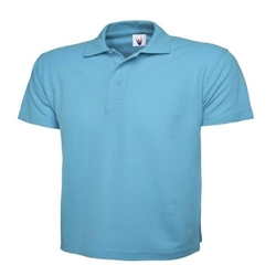 Uneek UC101 Classic Poloshirt Sky Xtra Small