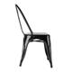 Bolero Bistro Steel Side Chairs Black (4 pack)