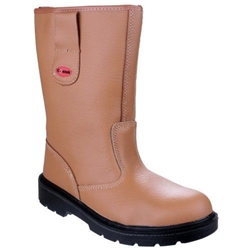 Centek FS334 S1P SRC Safety Rigger Boot Tan [Size UK 10/ EU 44]