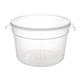 Vogue Polypropylene Round Food Storage Container 10Ltr
