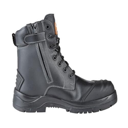 Himalayan 8105 Unbreakable Trench-Master Combat Metal Free Side Zip Safety Boots [Size UK 6.5/ EU 40]