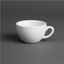 Royal Porcelain Classic White Espresso Cups 85ml (12 pack)