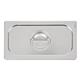Vogue Heavy Duty Stainless Steel 1/3 Gastronorm Tray Lid